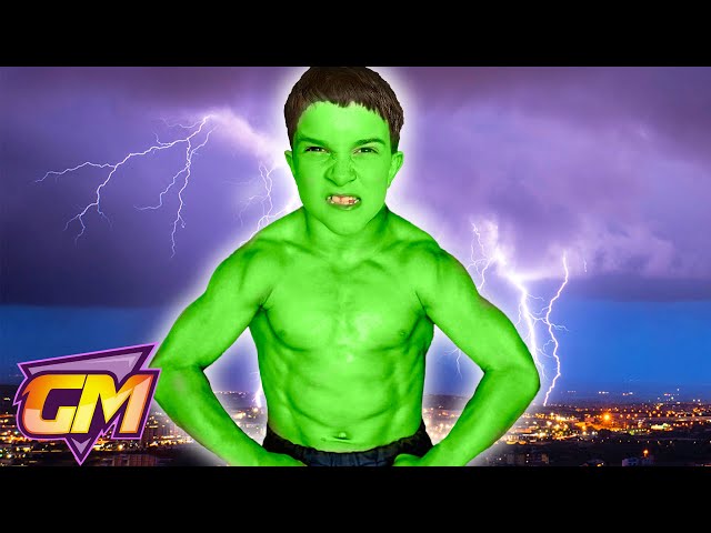 Kid Turns Into Hulk!