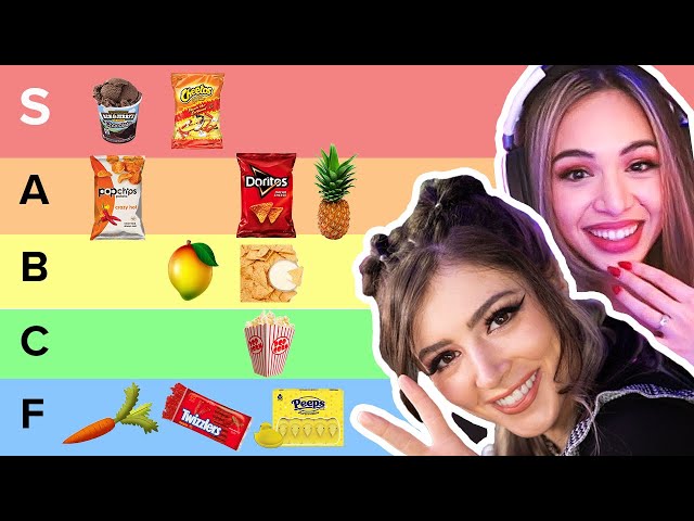 Ranking The Best Gaming Snacks | Tier list ft. Joos