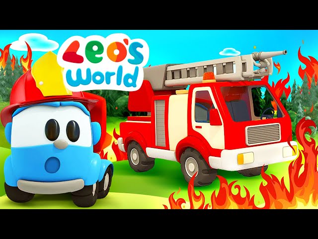 Kids play in Leo's World mobile game for kids. Leo's World gameplay. Car cartoons for kids.