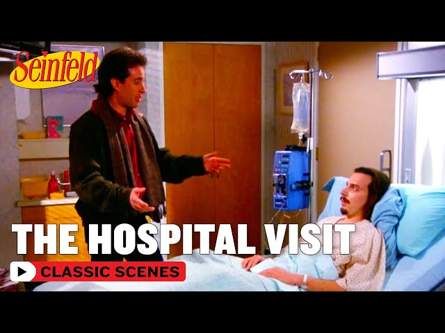 Jerry Can’t Get A Hospital Patient To Laugh | The Stand-In | Seinfeld