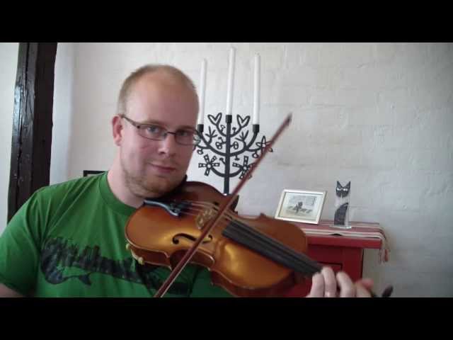 Eurovisions-schottis - Charpentier as folk music - Violin