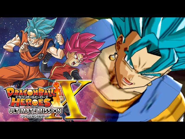 TIME TO START LEVELING UP VEGITO BLUE!!! | Dragon Ball Heroes Ultimate Mission X Gameplay!