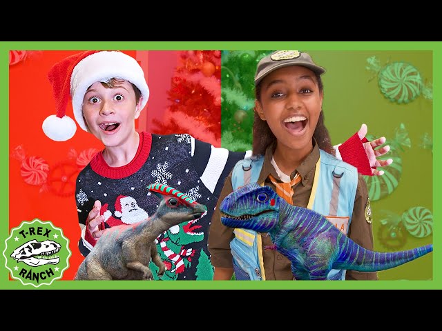 A Very Special T-Rexmas | Christmas Special | T-Rex Ranch Dinosaur Videos for Kids