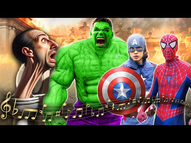 Skibidi Toilet VS Avengers - 🎵 Rap Song 🎵