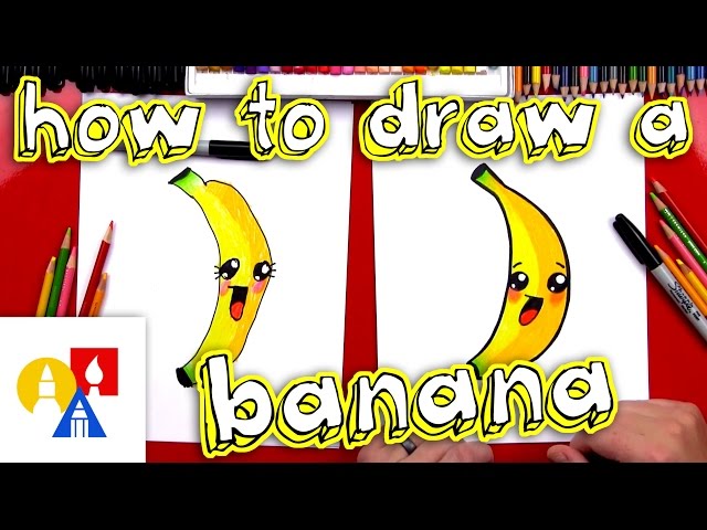 How To Draw Cartoon Banana