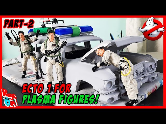 DIY- Ghostbusters Ecto-1 for Hasbro Plasma 6 inch figures Custom made 3d printed 1:12 scale-PART-2