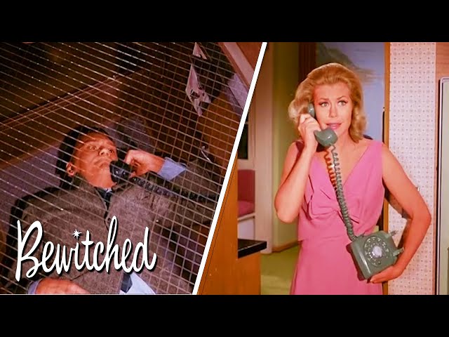 Samantha Can't Tell Her Dad The Truth | Bewitched