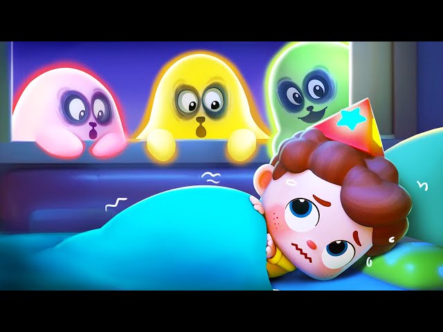 Monster Bedtime Song | Monster in the Dark | Nursery Rhymes & Kids Songs | BabyBus