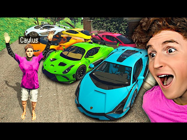 Collecting *RAREST* TRILLIONAIRE Cars In GTA 5 RP..