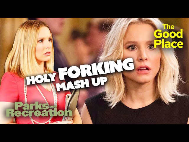HOLY FORKING SHIRT BALLS It's A KRISTEN BELL Character Mash-Up | Comedy Bites