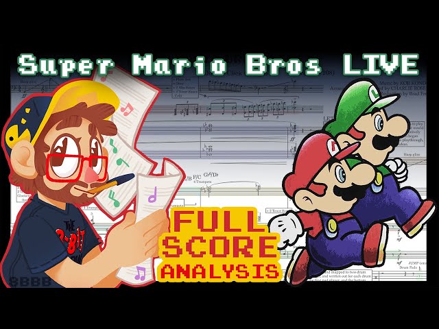 Super Mario Bros Live! - Score Reduction & Analysis for Jazz Orchestra (The 8-Bit Big Band)