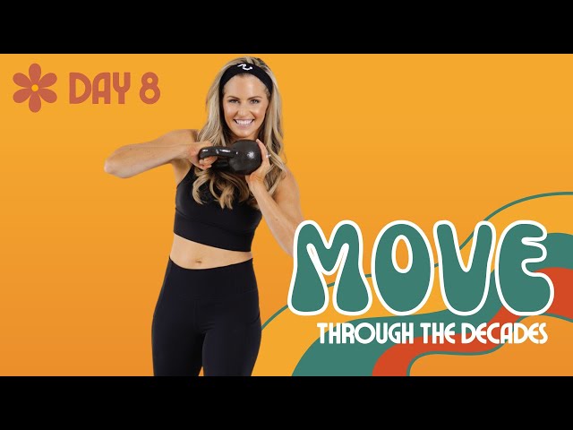 36 Minute No Repeat Full Body Kettlebell Workout ~ MOVE DAY 8