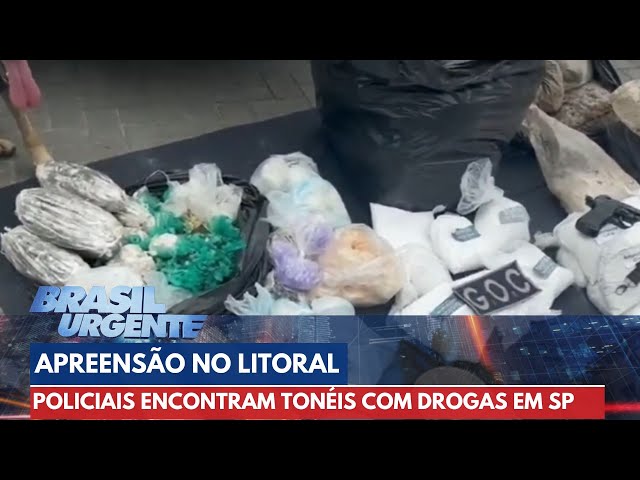 Guerra do litoral de SP: polícia apreende drogas escondidas em mata | Brasil Urgente