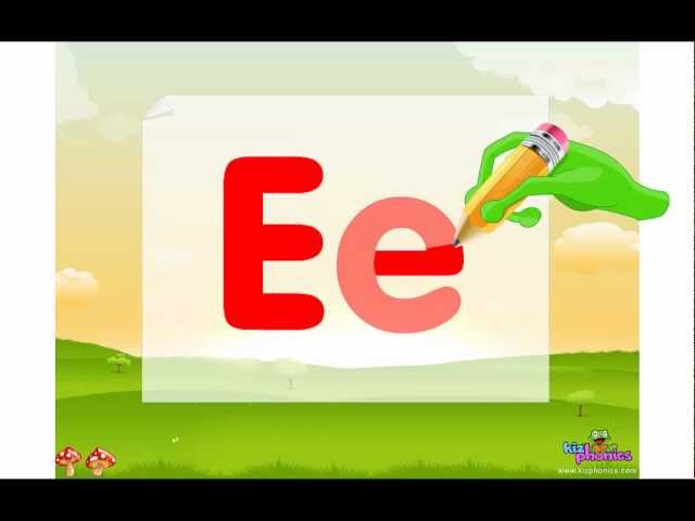 Letter Ee song, Learn Short e sound