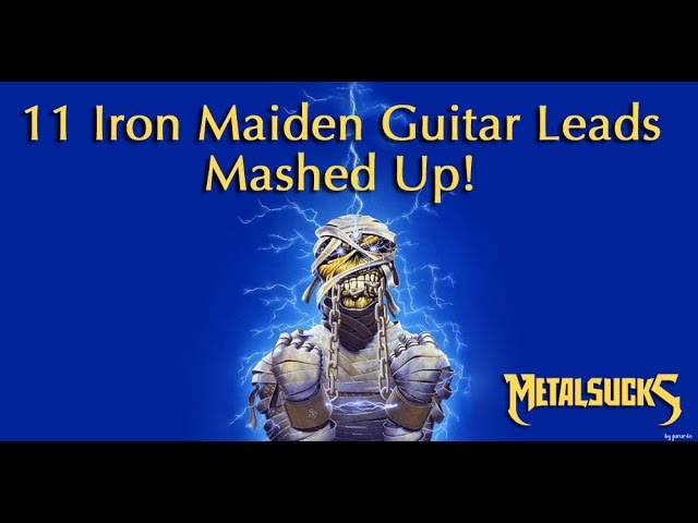 Eleven Iron Maiden Guitar Leads Medley | MetalSucks