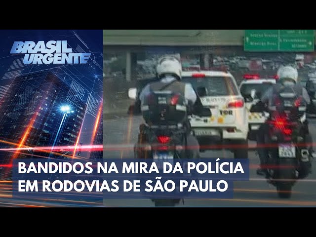 Tiroteio em rodovia termina com suspeito baleado em São Paulo | Brasil Urgente