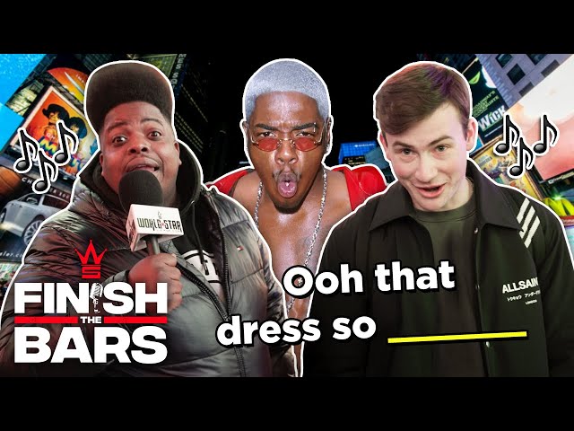 WSHH Presents "Finish The Bars" Testing People’s Musical Knowledge In Times Square, NY (Episode 2)