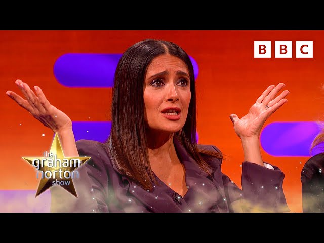 Salma Hayek had an embarrassing underwear situation 🤣 @OfficialGrahamNorton  ✨ BBC