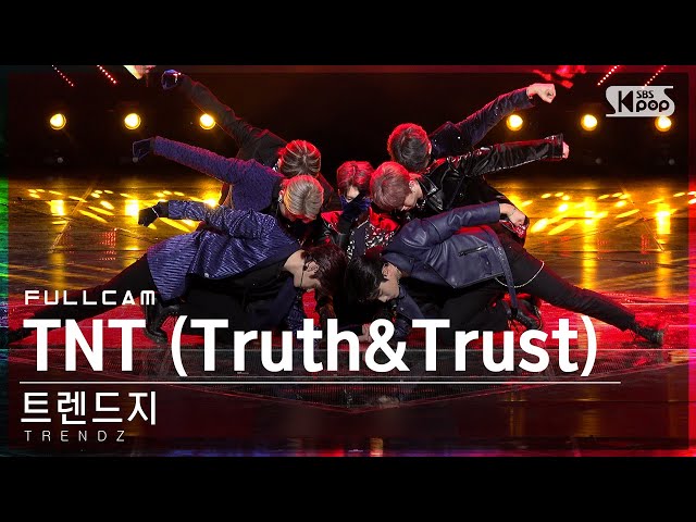 [안방1열 직캠4K] 트렌드지 'TNT (Truth&Trust)' 풀캠 (TRENDZ Full Cam)│@SBS Inkigayo_2022.01.16.
