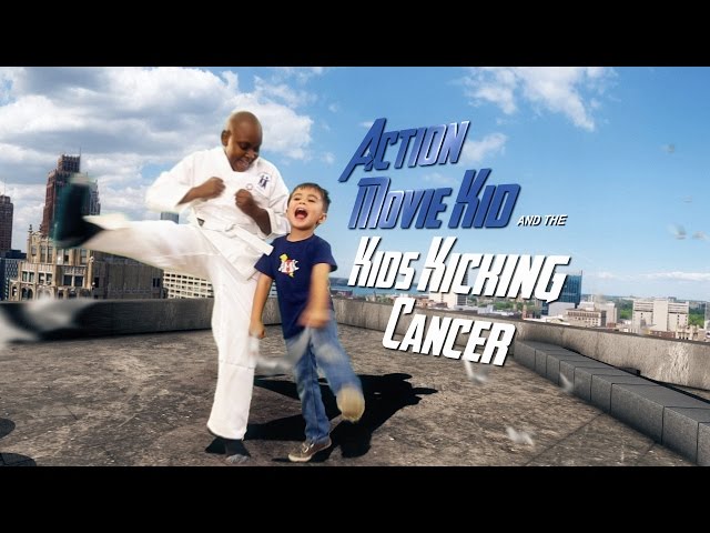 Action Movie Kid and the Kids Kicking Cancer