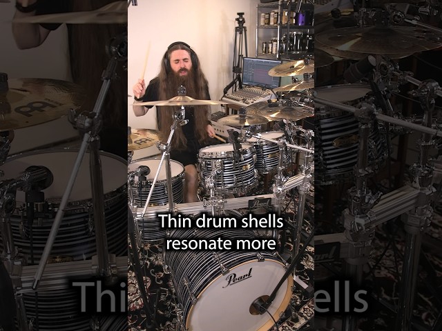 My First Experience Playing THIN Drum Shells