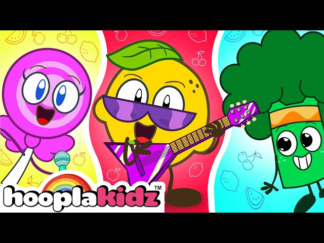 What Color is The Lollipop Song + More Colors Song | HooplaKidz