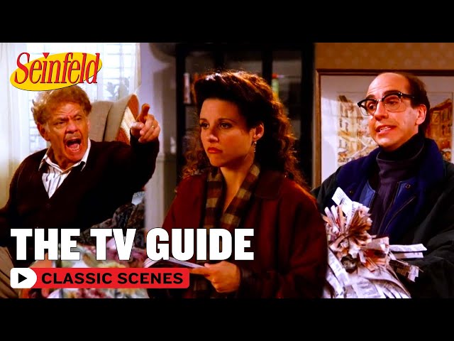 Elaine Takes Frank's TV Guide On The Subway | The Cigar Store Indian | Seinfeld