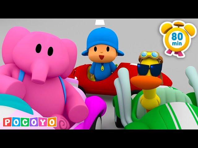 🏁 SPECIAL: The BIG LITTLE RACE 🏎️ Join Pocoyo and RACE FAST CARS 🏁 | Pocoyo English | Cartoons