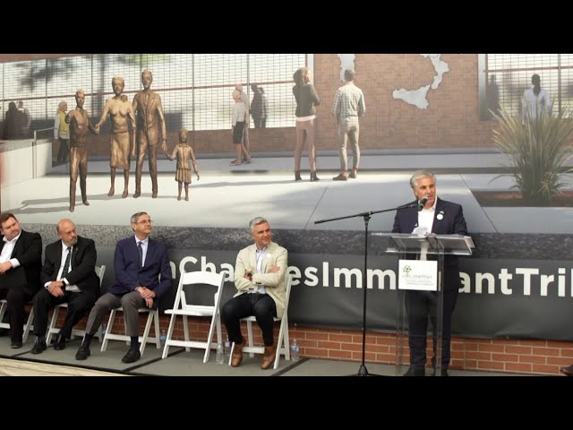 Villa Charities Italian Canadian Immigrant Tribute Installation | TLN Connects