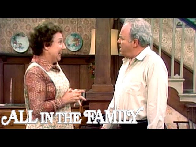 All In The Family | Edith Defies Archie For The First Time | The Norman Lear Effect
