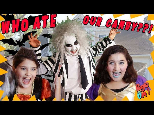 😂 Beetlejuice ate our candy! a home made DIY movie parody ! 2019