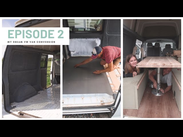 VW T5 Van Conversion, EP 2: Flooring and woodwork