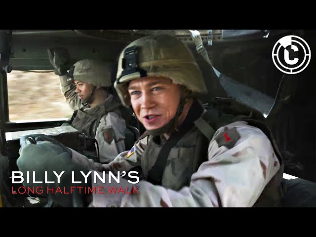 Billy Lynn's Long Halftime Walk | Billy's Crazy Driving | CineClips