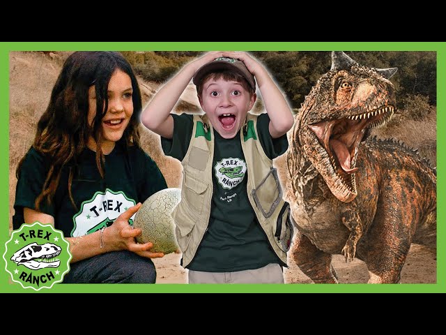 Mystery Dinosaur Egg at T-Rex Ranch?! 🦖 | T-Rex Ranch Dinosaur Videos