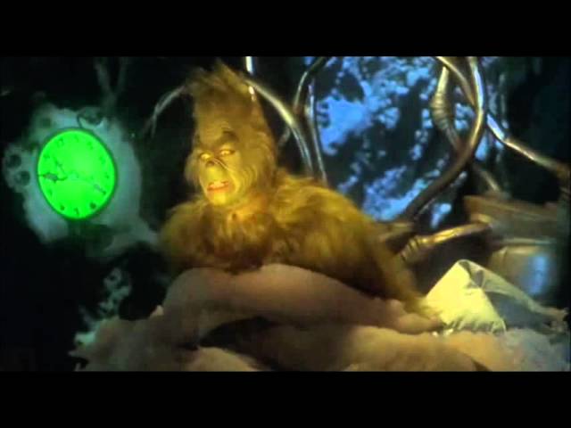 How the Grinch Stole Christmas: Singing while Sleeping