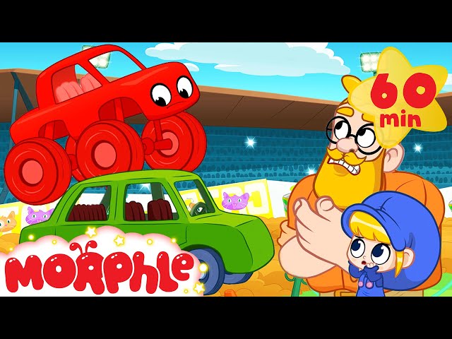 Giant Trucks - Mila and Morphle | Cartoons for Kids | My Magic Pet Morphle