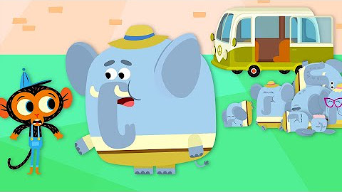 Car Cartoons for Kids! - Mr. Monkey, Monkey Mechanic, Go Buster, Carl's Car Wash and More!
