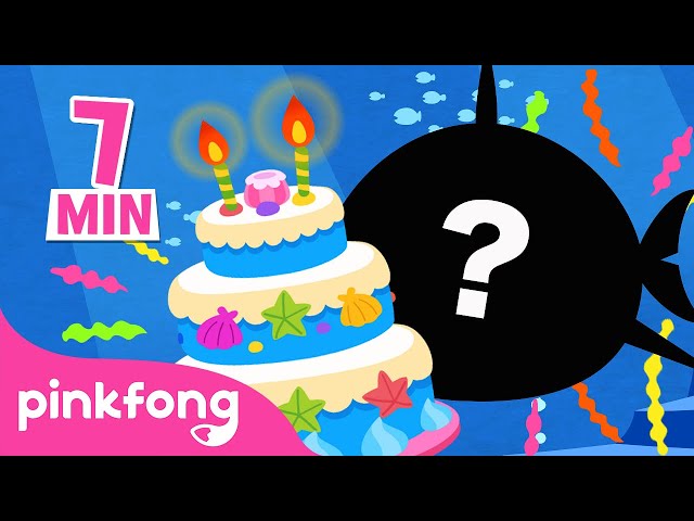 Whose 9th Birthday is it? | + Happy Birthday Song for Kids | Pinkfong Baby Shark Kids Song