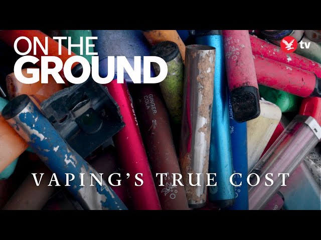 How vaping is leading to an environmental crisis in Britain