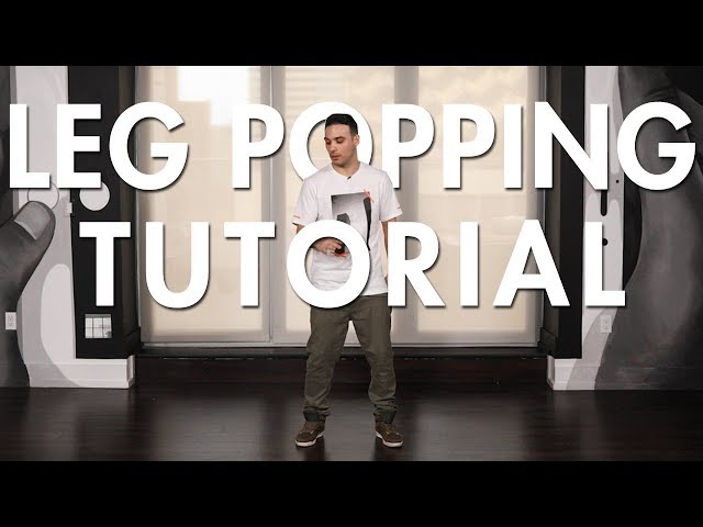 How to Pop / Leg Popping (Hip Hop Dance Moves Tutorial) | Mihran Kirakosian