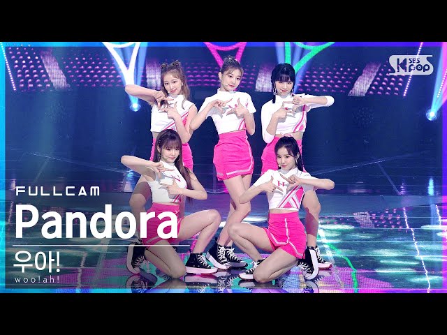 [안방1열 직캠4K] 우아! 'Pandora' 풀캠 (woo!ah! Full Cam)│@SBS Inkigayo_2021.07.18.