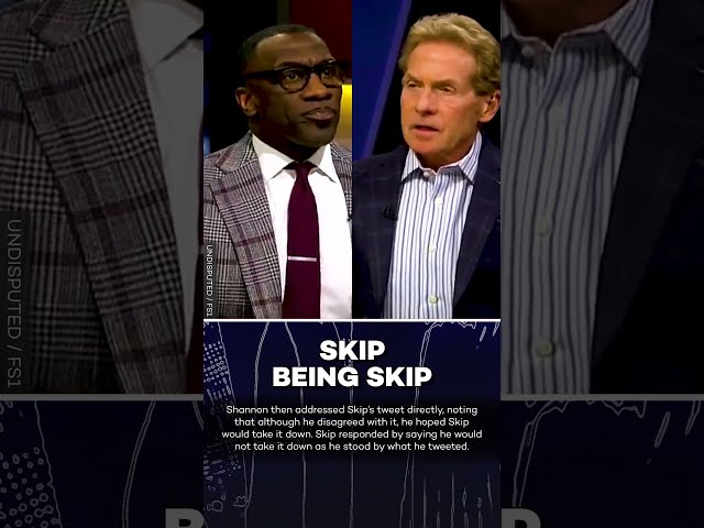 Shannon Sharpe Confronts Skip Bayless for Damar Hamlin Tweet! #shorts