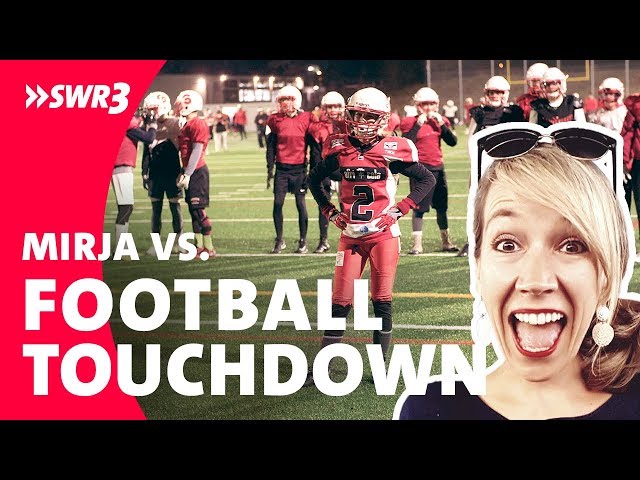 120KG BEASTMODE und KEIN Mitleid – MIRJA VS FOOTBALL TOUCHDOWN CHALLENGE | Folge 1 | SWR3