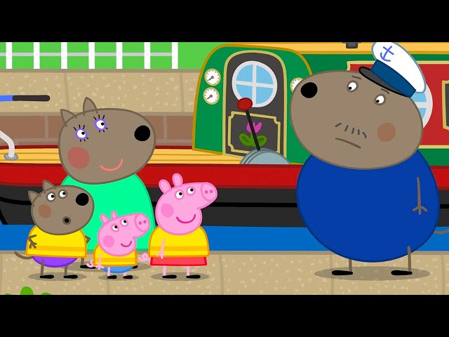 The Canal Boat! 🛶 | Peppa Pig Official Full Episodes