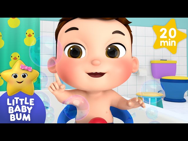 Baby Max's Bubble Bath | Little Baby Bum Nursery Rhymes - Baby Song Mix | Meal Time!