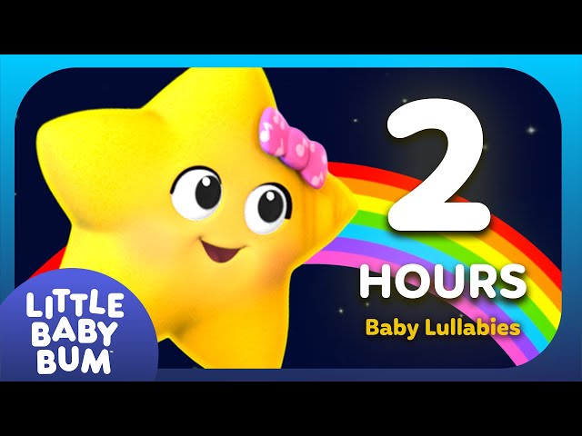 Rainbow Twinkle Twinkle Little Star! 🌈 Calming Sensory Animation | Baby Songs - Fall Asleep