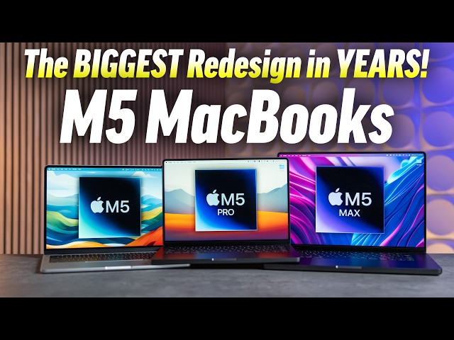 M5 MacBooks LEAKED - The 5 New Features I'm Waiting for!
