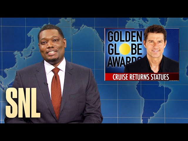 Weekend Update: Tom Cruise Returns Golden Globes & Ohio State Massage Therapist - SNL