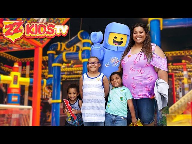 Family Fun at Lego Mall with ZZ Kids TV