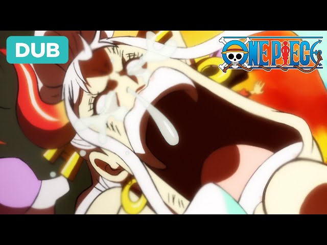 Luffy "Disarms" Yamato's Bomb | DUB | One Piece
